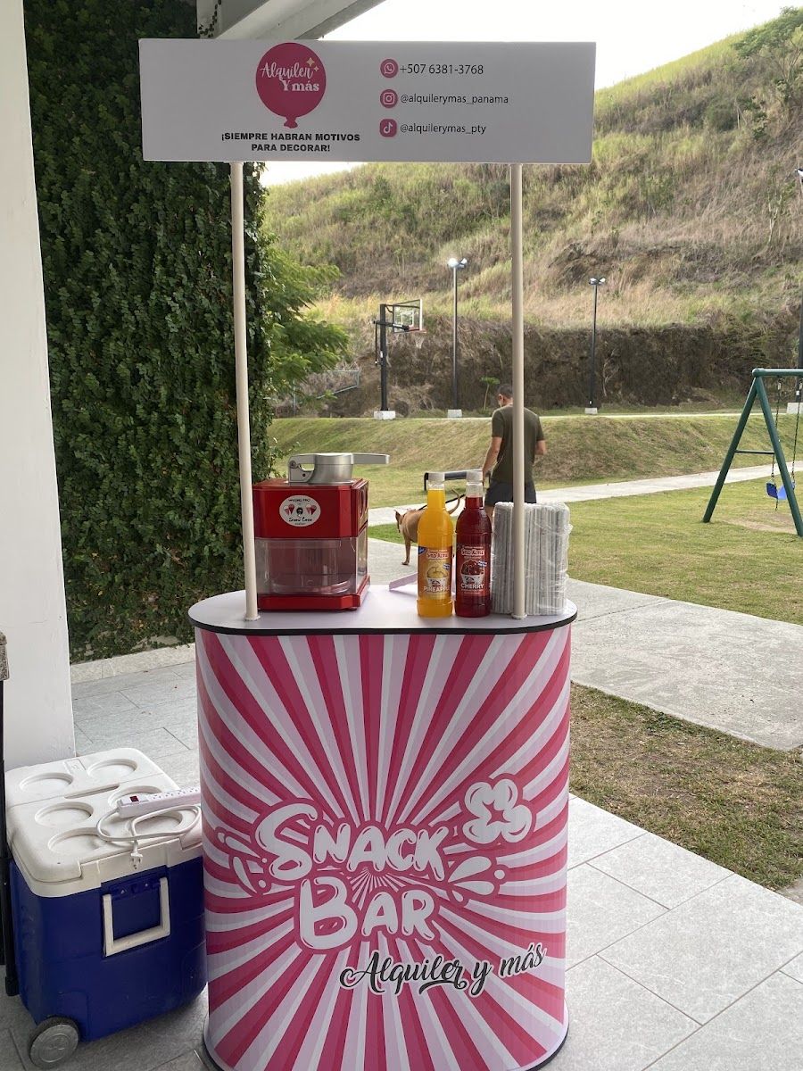 Snack bar del combo ice